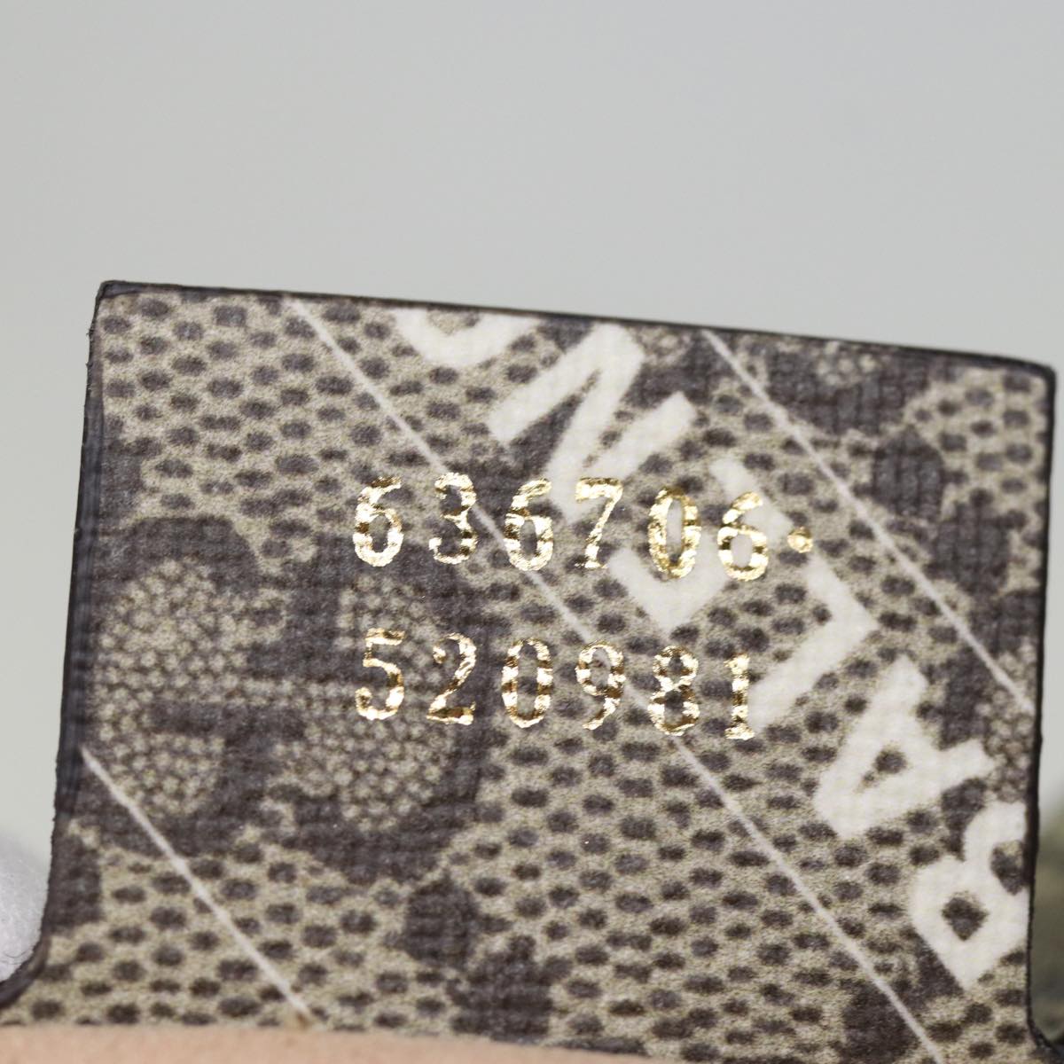 GUCCI GG Supreme Web Sherry Line Jackie Bag BALENCIAGA Beige 636706 Auth 74999SAV