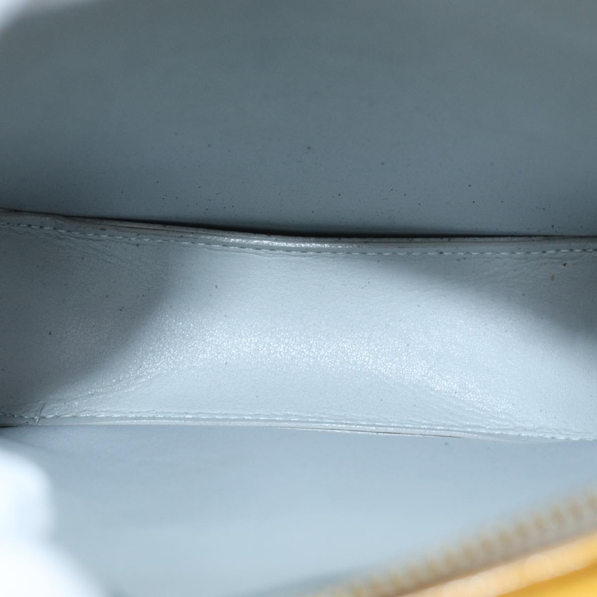 LOUIS VUITTON Monogram Vernis Motto Accessory Pouch Gris M91030 LV Auth 75041