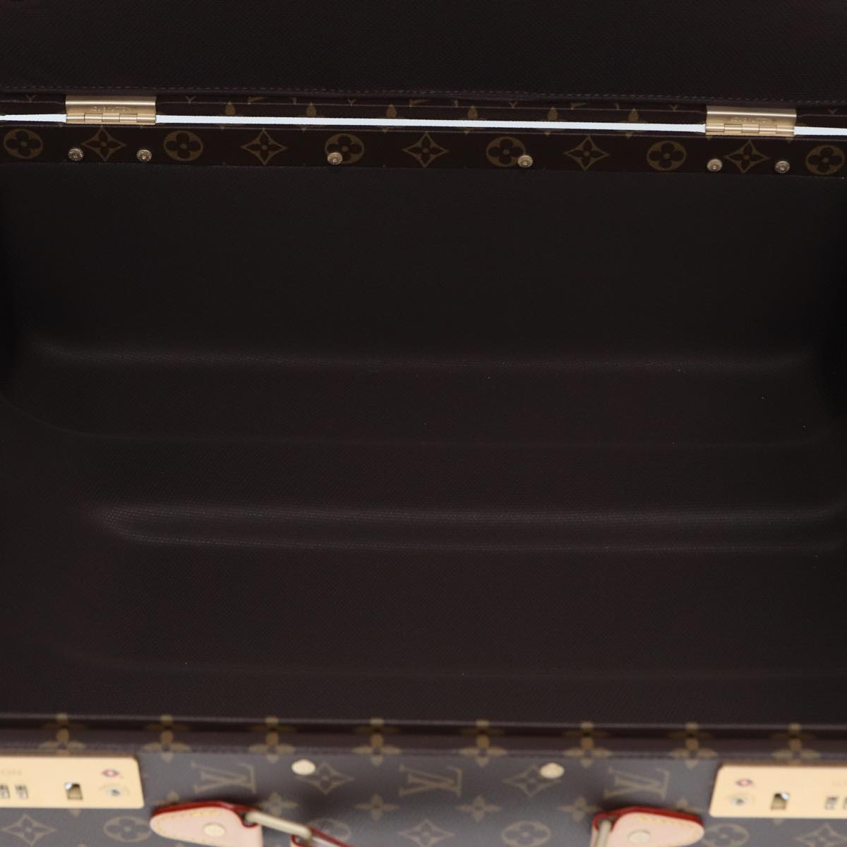 LOUIS VUITTON Monogram Rolling Trunk M20212 LV Auth 75137S