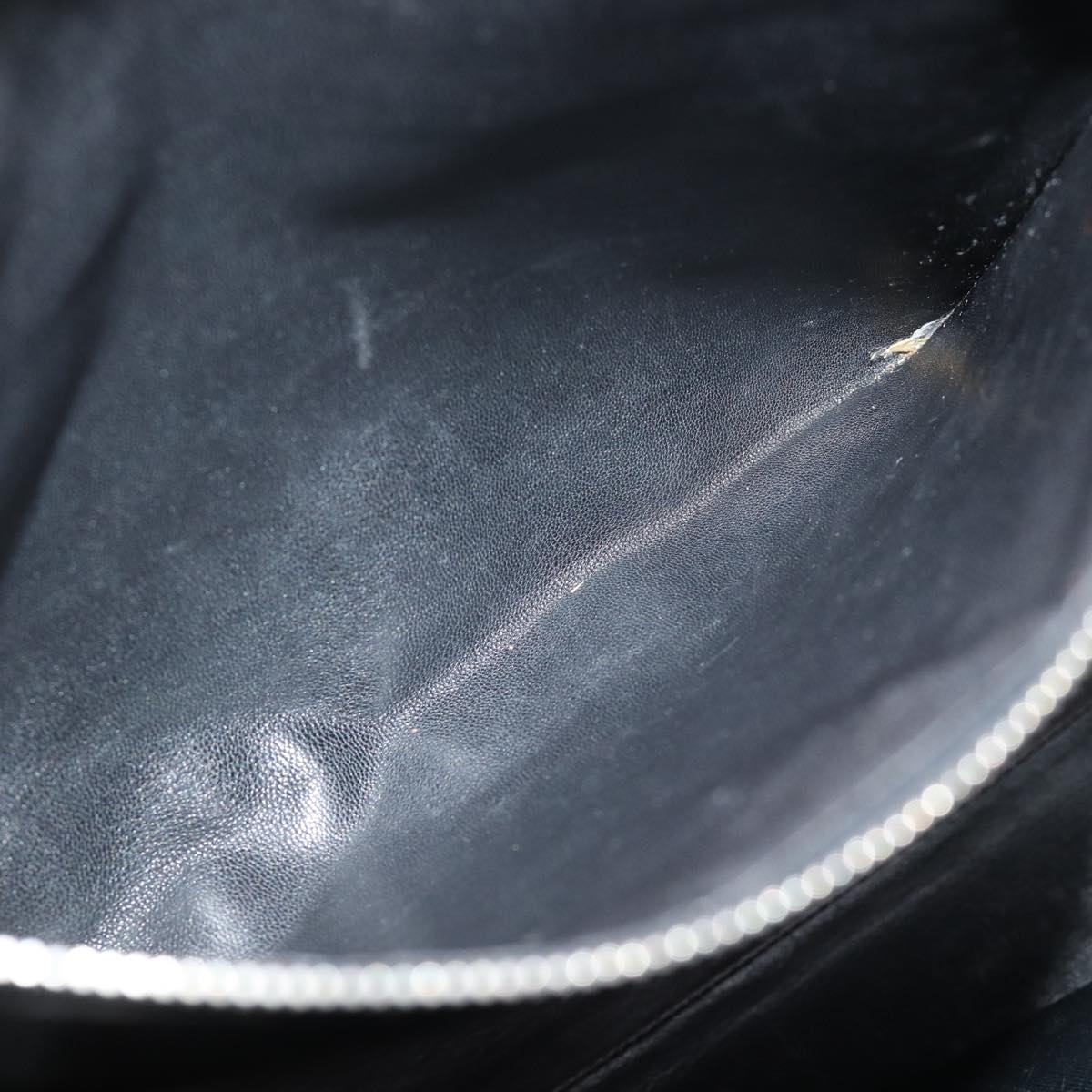 PRADA Tote Bag Safiano leather 2way Black Auth 75371