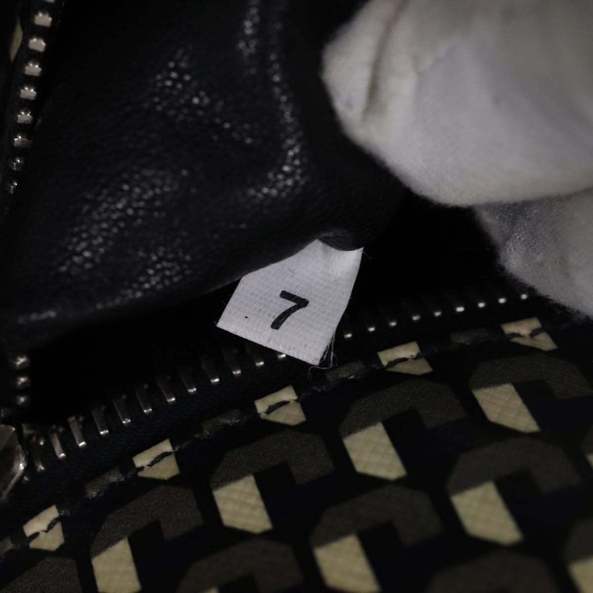 PRADA Tote Bag Safiano leather 2way Black Auth 75371