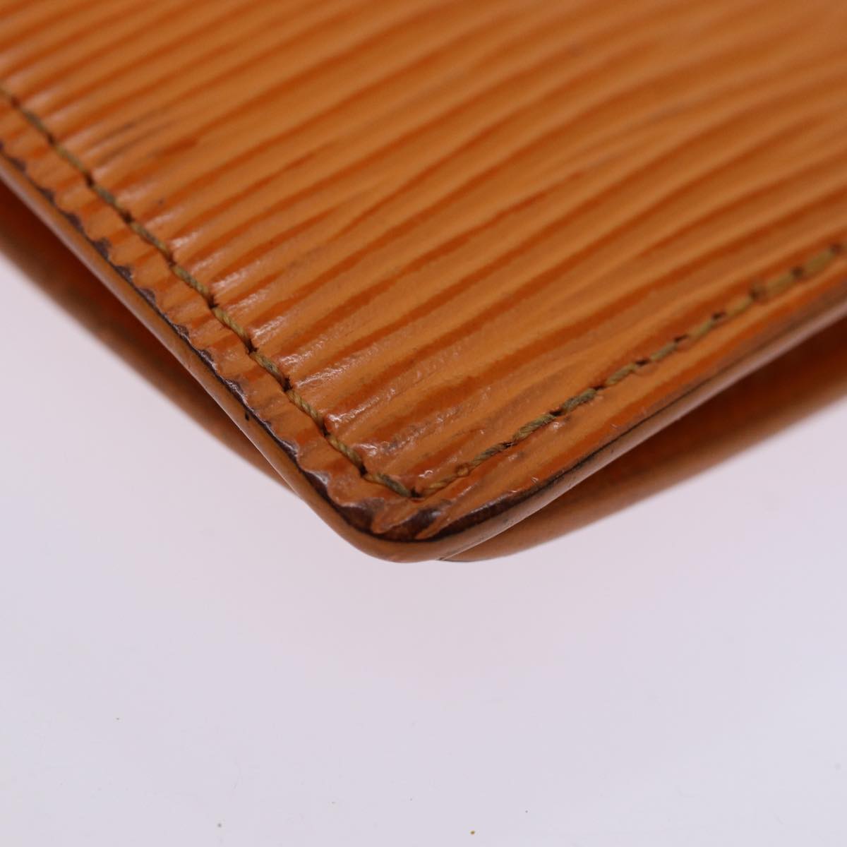 LOUIS VUITTON Epi Agenda PM Day Planner Cover Orange Mandarin R2005H Auth 75445A