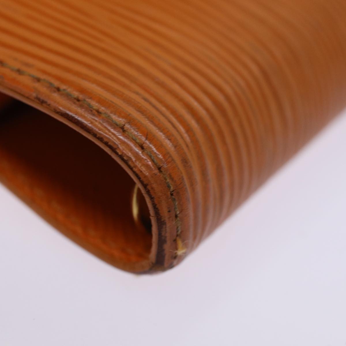 LOUIS VUITTON Epi Agenda PM Day Planner Cover Orange Mandarin R2005H Auth 75445A