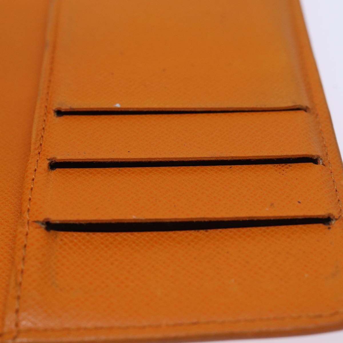 LOUIS VUITTON Epi Agenda PM Day Planner Cover Orange Mandarin R2005H Auth 75445A