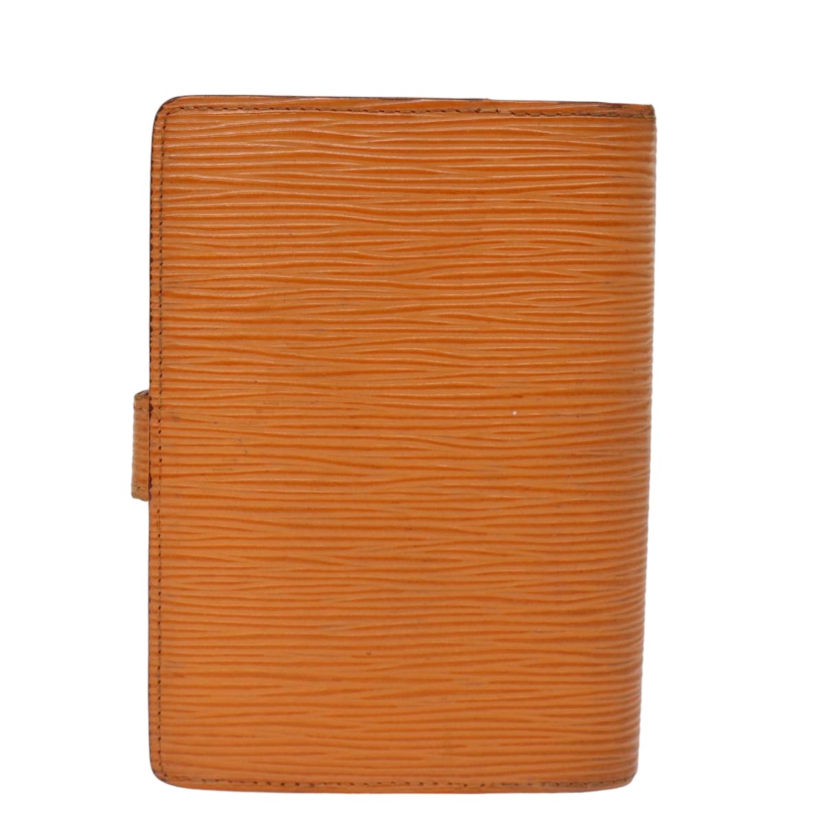 LOUIS VUITTON Epi Agenda PM Day Planner Cover Orange Mandarin R2005H Auth 75445A