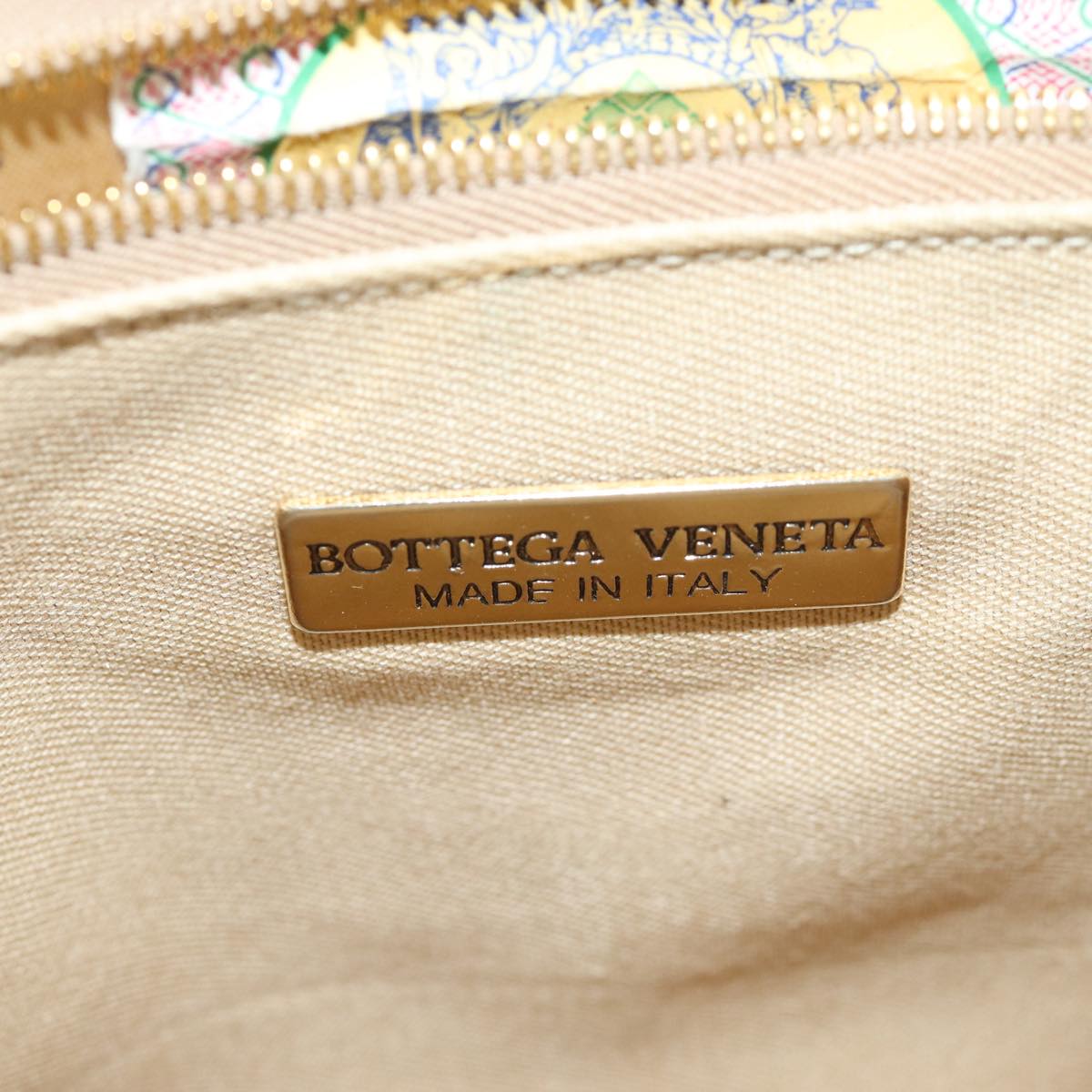 BOTTEGA VENETA INTRECCIATO Shoulder Bag Leather White Auth 75450