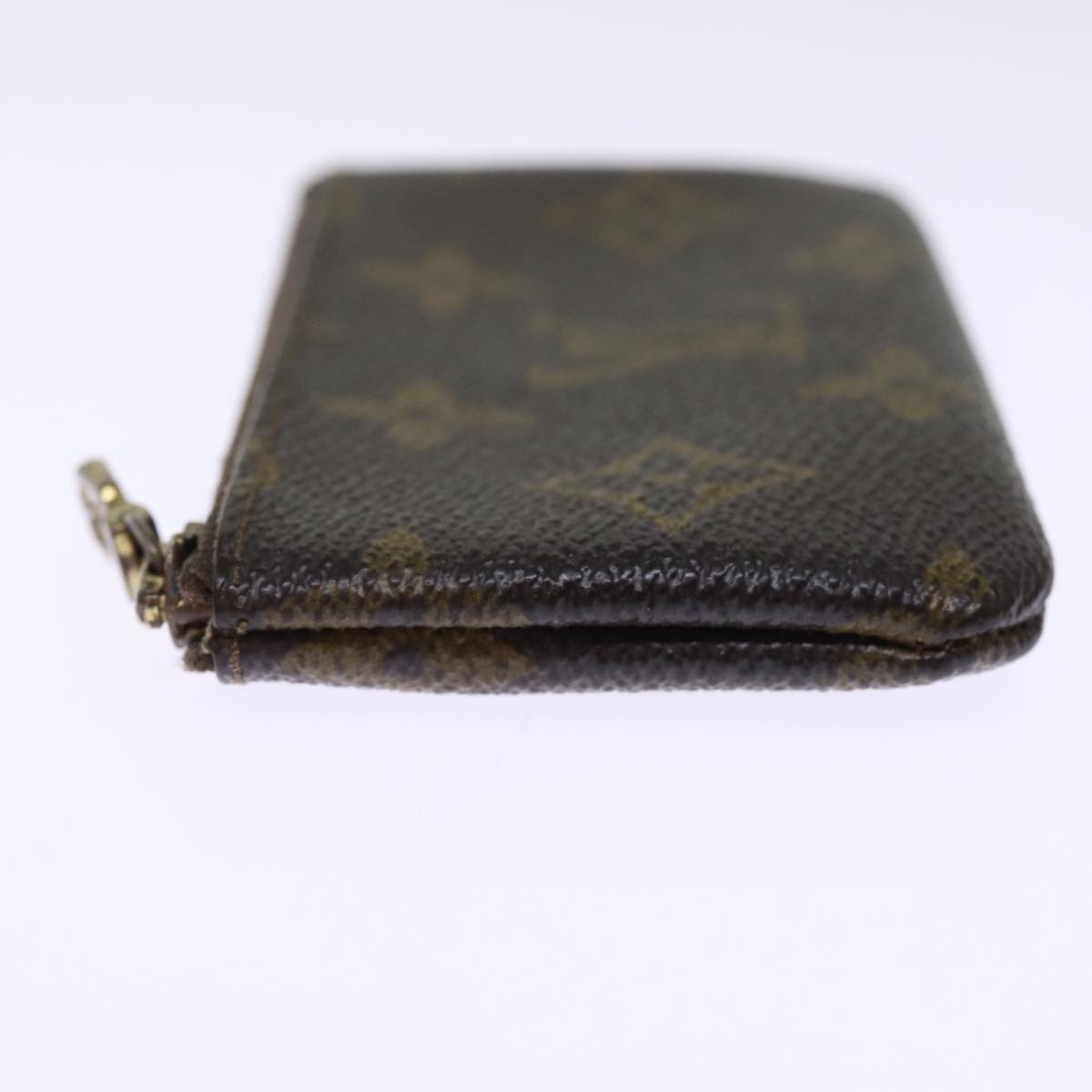 LOUIS VUITTON Monogram Pochette Cles Coin Purse M62650 LV Auth 75659