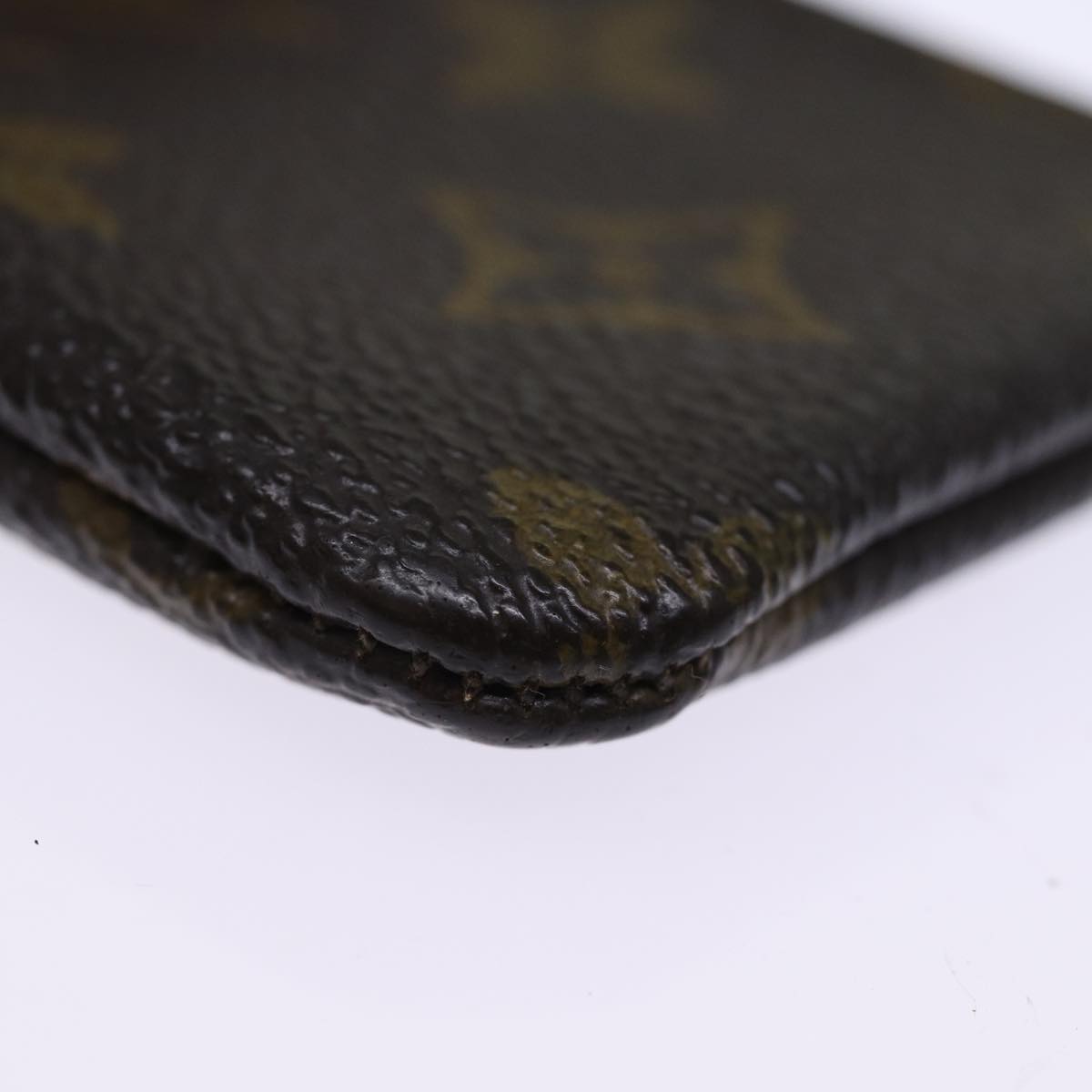 LOUIS VUITTON Monogram Pochette Cles Coin Purse M62650 LV Auth 75659