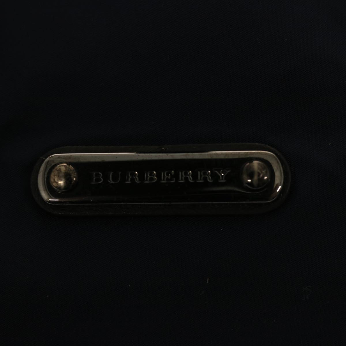 BURBERRY Backpack Nylon Navy Auth 75694