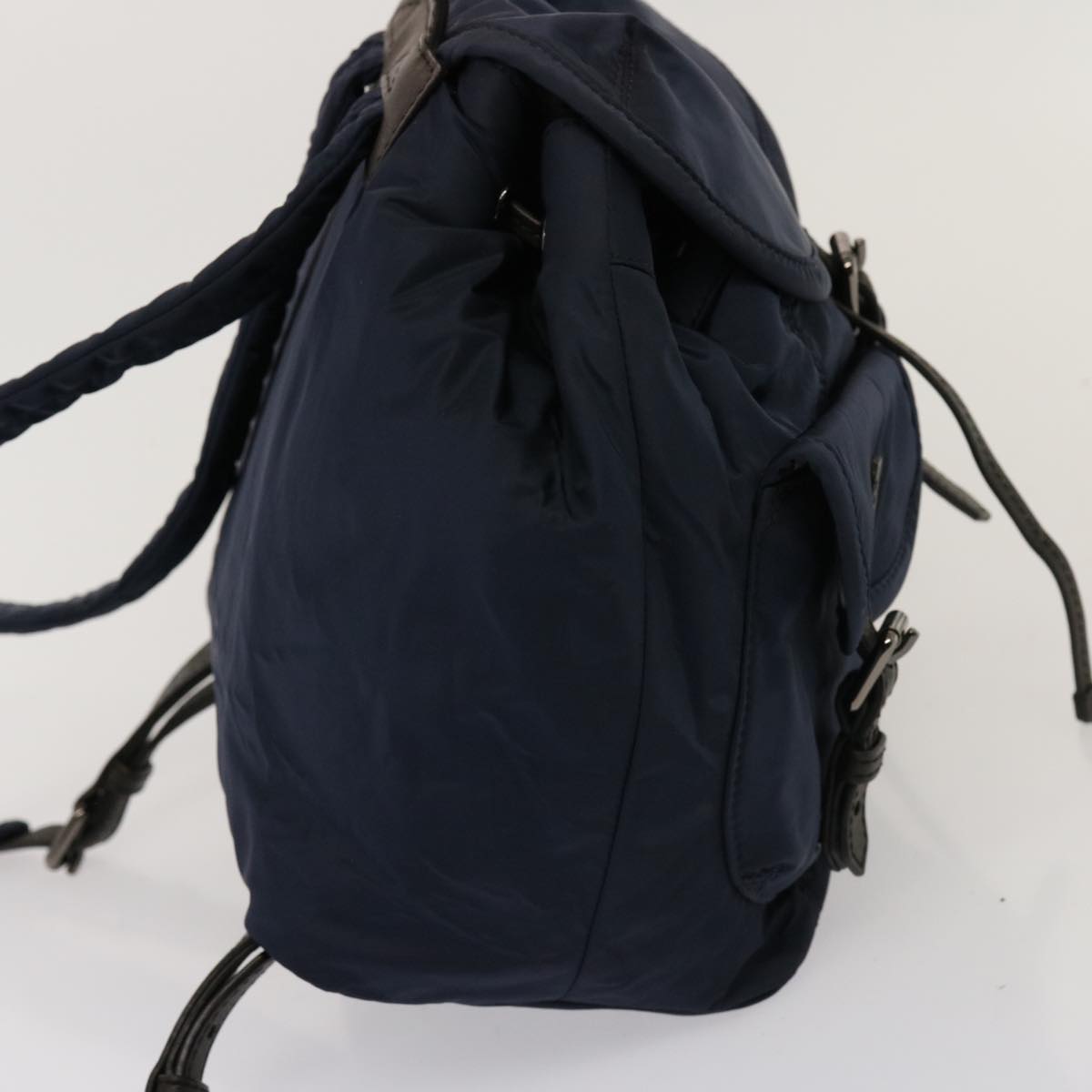 BURBERRY Backpack Nylon Navy Auth 75694