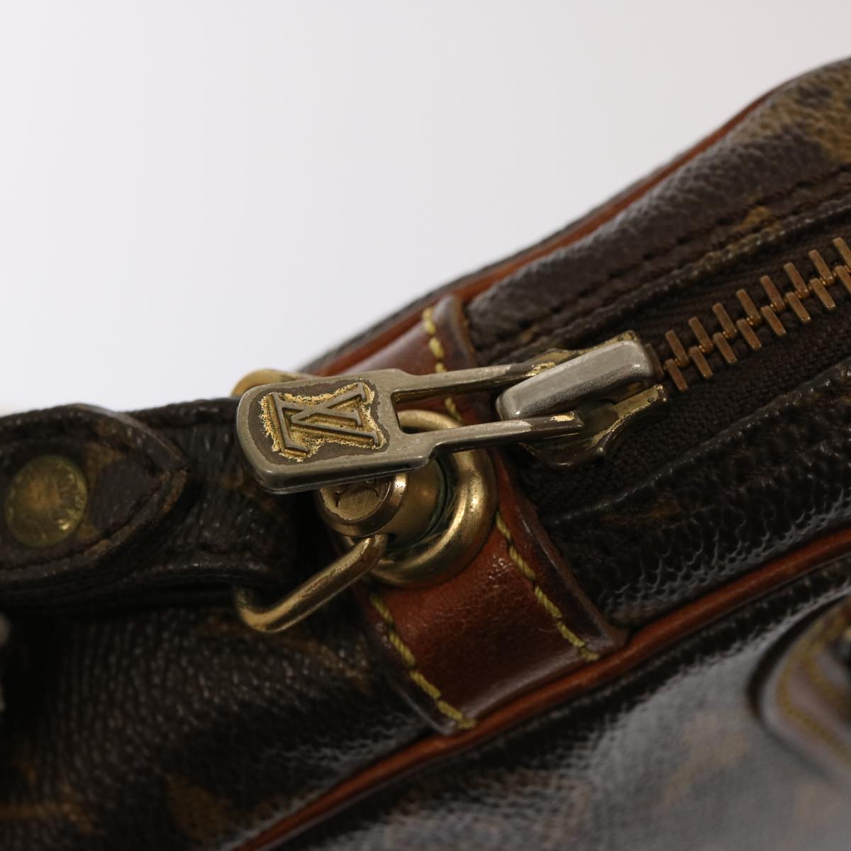 LOUIS VUITTON Monogram Marly Dragonne GM Clutch Bag M51825 LV Auth 76323