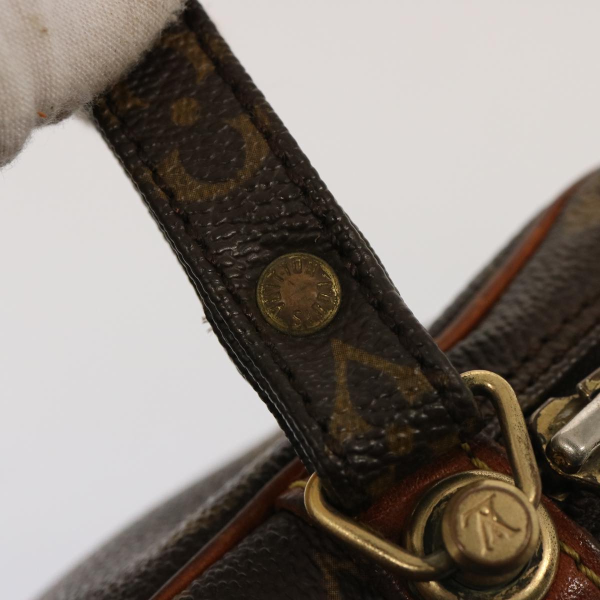 LOUIS VUITTON Monogram Marly Dragonne GM Clutch Bag M51825 LV Auth 76323