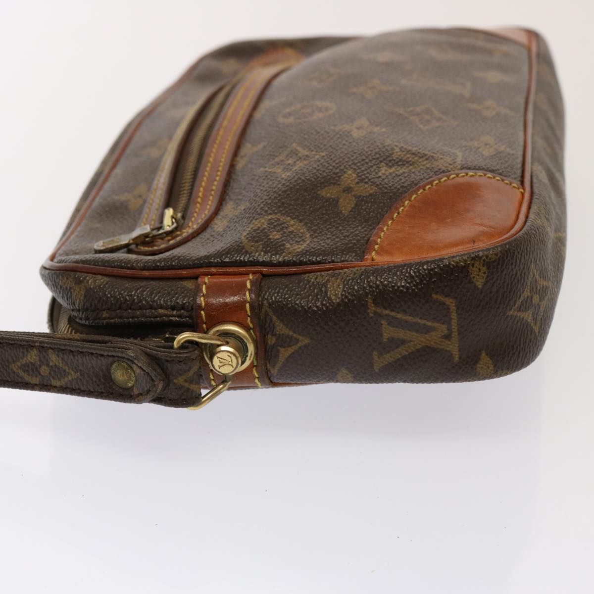 LOUIS VUITTON Monogram Marly Dragonne GM Clutch Bag M51825 LV Auth 76323