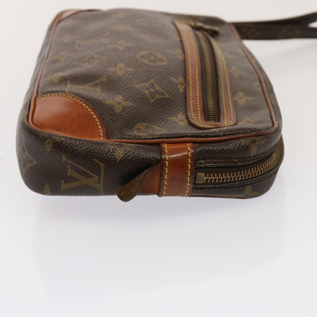 LOUIS VUITTON Monogram Marly Dragonne GM Clutch Bag M51825 LV Auth 76323