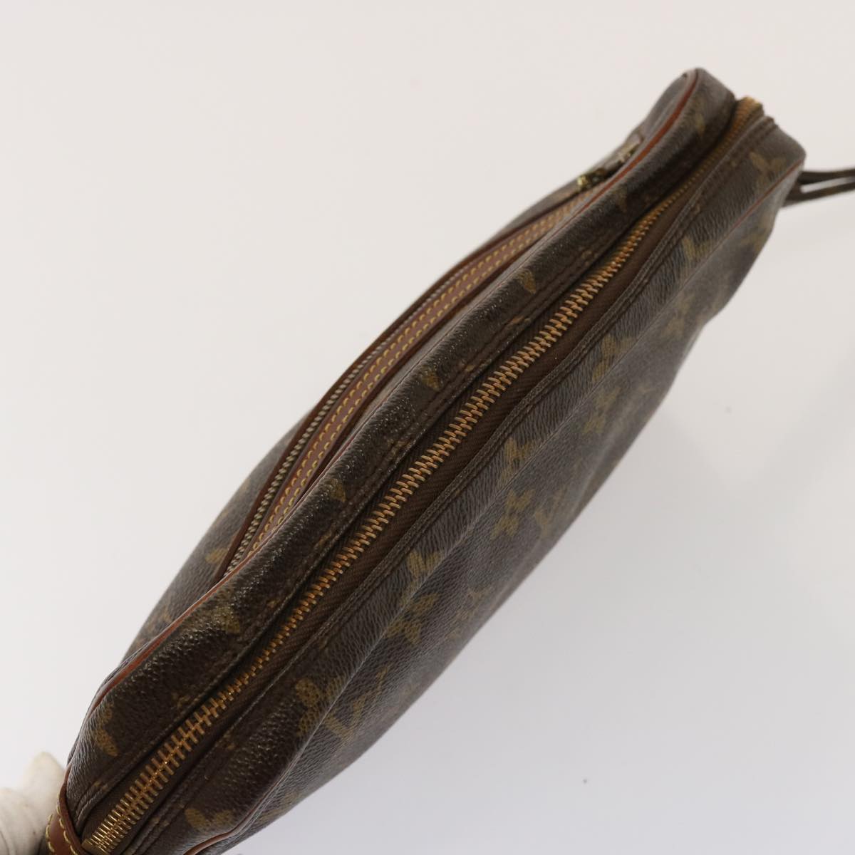 LOUIS VUITTON Monogram Marly Dragonne GM Clutch Bag M51825 LV Auth 76323