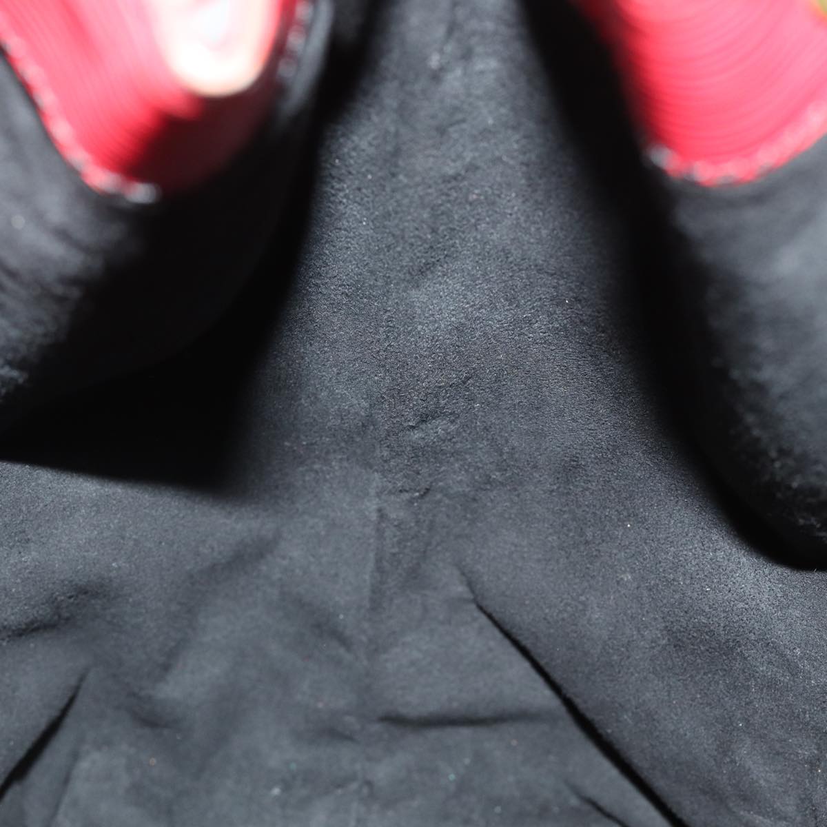 LOUIS VUITTON Epi Noe Shoulder Bag Red M44007 LV Auth 76345