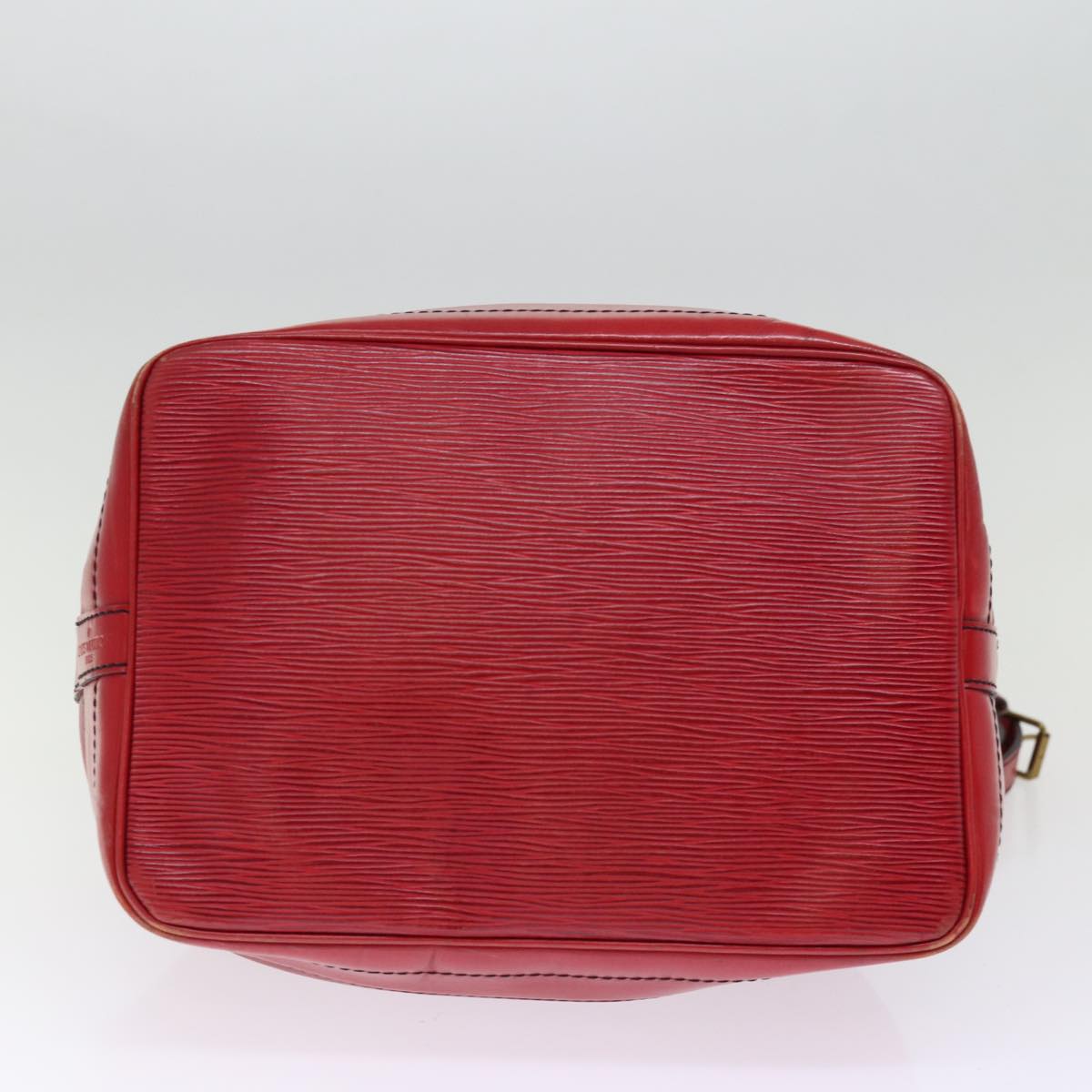 LOUIS VUITTON Epi Noe Shoulder Bag Red M44007 LV Auth 76345