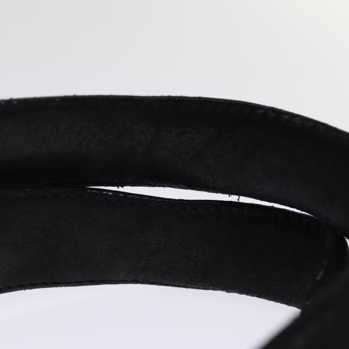 PRADA Tote Bag Nylon Black Auth 76367