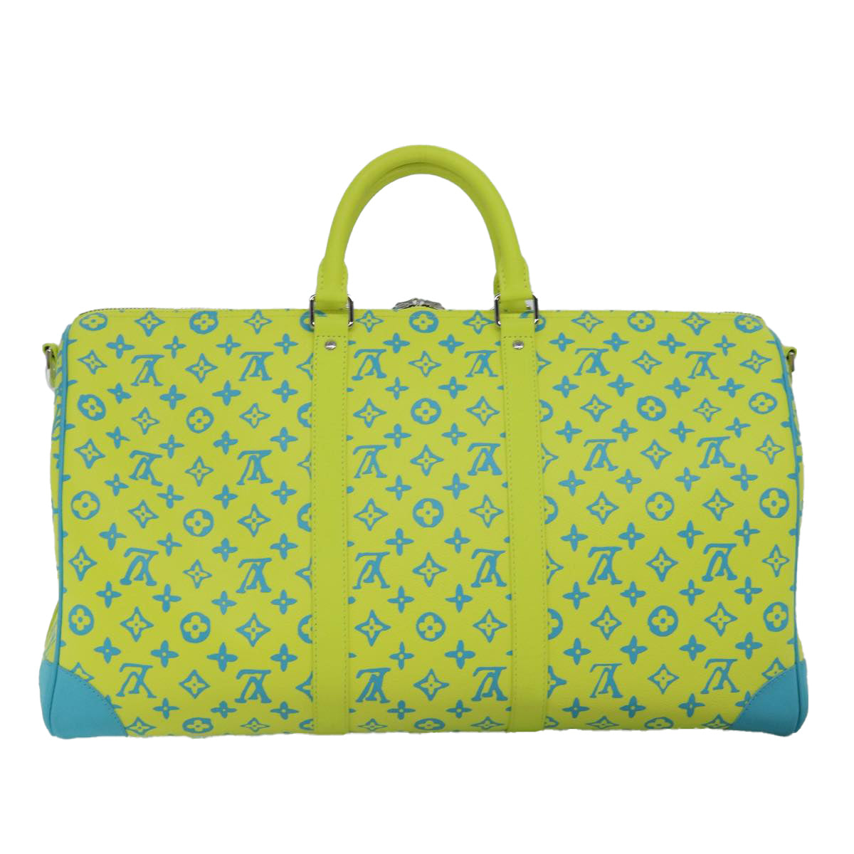 LOUIS VUITTON Monogram Playground Keepall Bandouliere 50 Bag M21869 Auth 76432SM