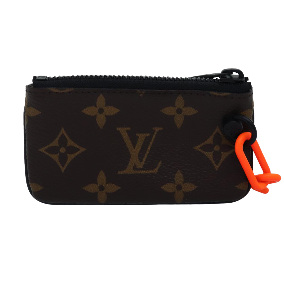 LOUIS VUITTON Monogram Solar Powered Ray Pochette Cles M44487 LV Auth 76436A