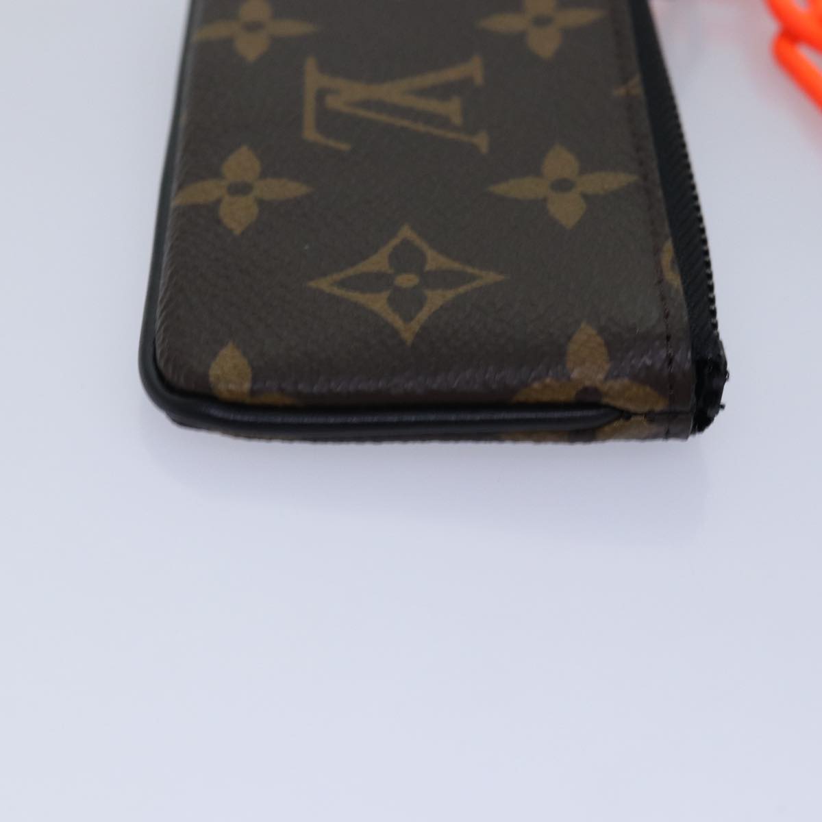 LOUIS VUITTON Monogram Solar Powered Ray Pochette Cles M44487 LV Auth 76436A