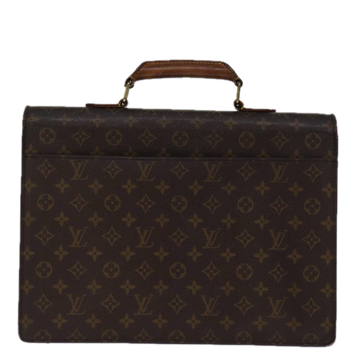 LOUIS VUITTON Monogram Serviette Conseiller Briefcase M53331 LV Auth 76500