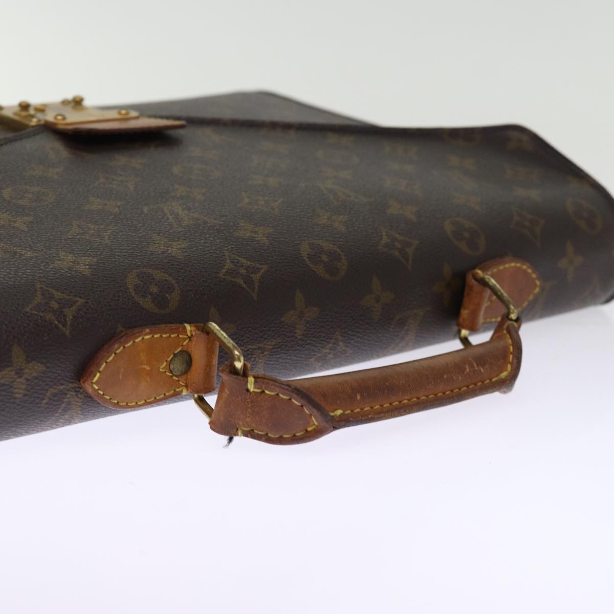 LOUIS VUITTON Monogram Serviette Conseiller Briefcase M53331 LV Auth 76500