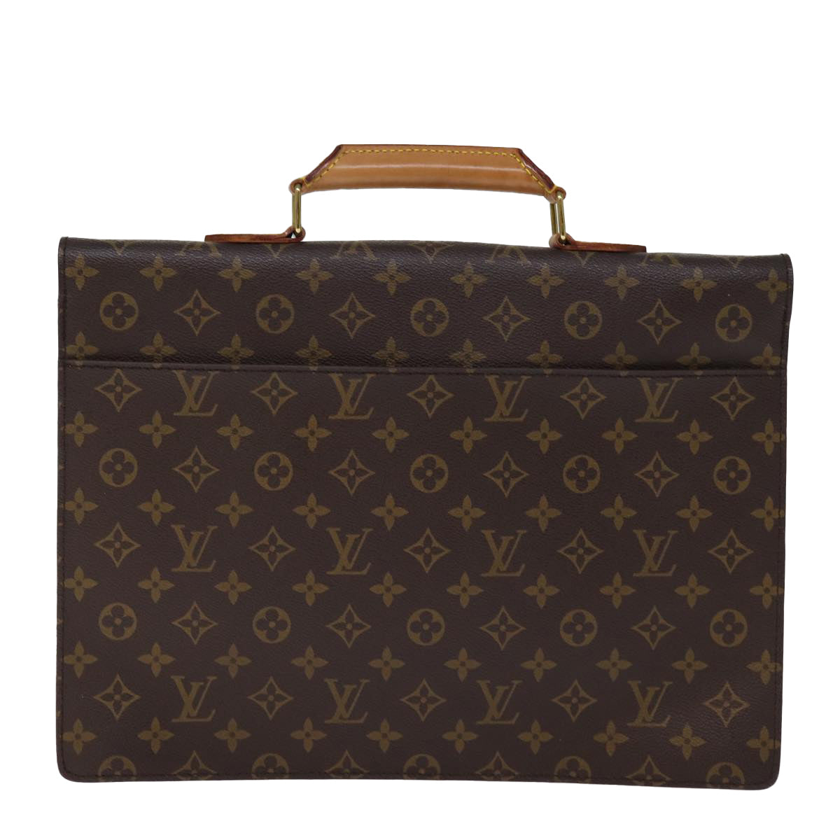 LOUIS VUITTON Monogram Serviette Conseiller Briefcase M53331 LV Auth 76594