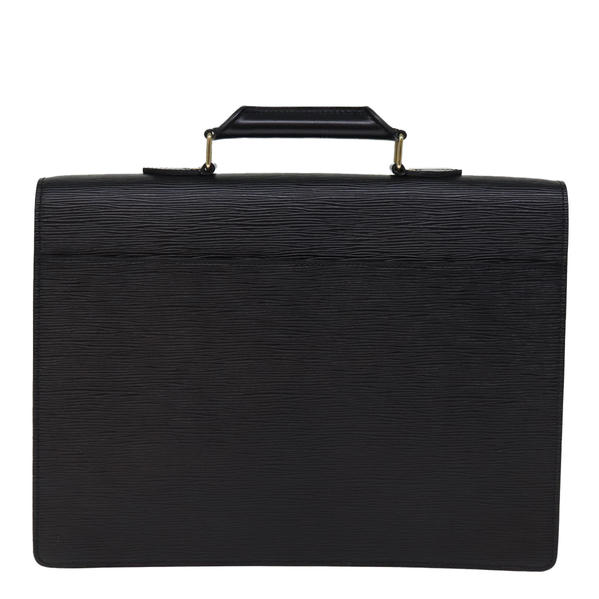 LOUIS VUITTON Epi Serviette Conseiller Briefcase Black M54422 LV Auth 76713