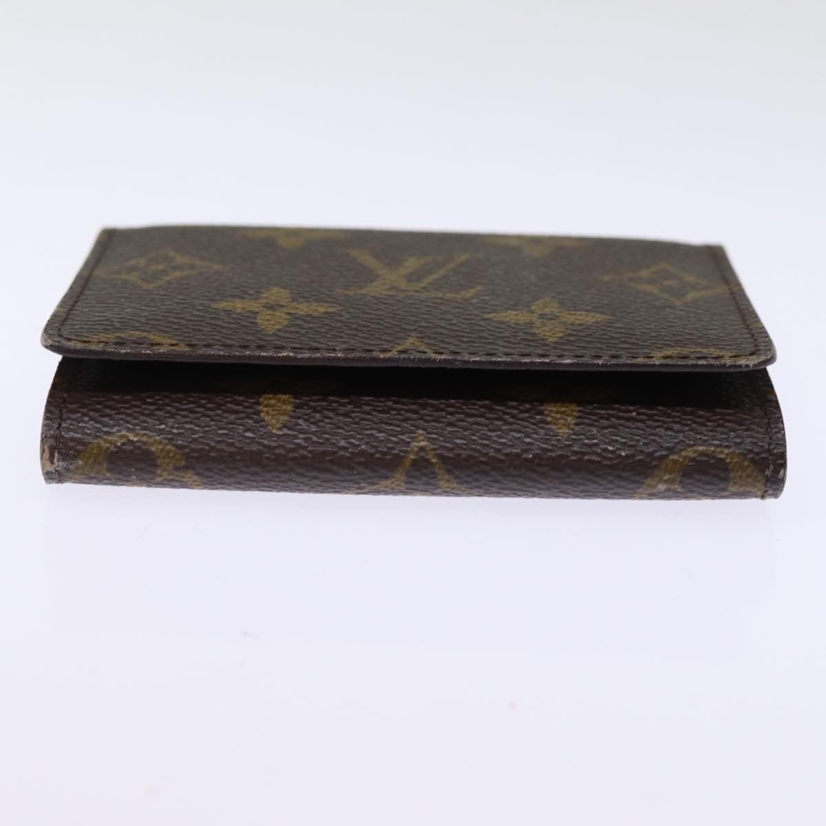 LOUIS VUITTON Monogram Amberop Cartes De Visit Card Case M62920 LV Auth 77239