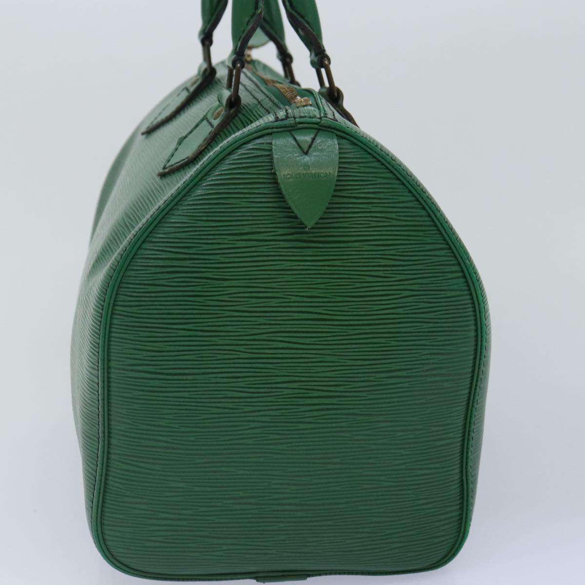 LOUIS VUITTON Epi Speedy 30 Hand Bag Borneo Green M43004 LV Auth 77315