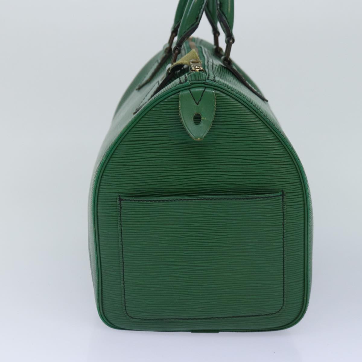 LOUIS VUITTON Epi Speedy 30 Hand Bag Borneo Green M43004 LV Auth 77315