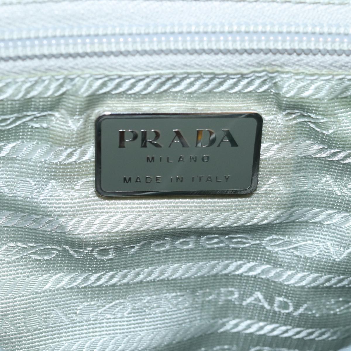 PRADA Backpack Nylon Blue Auth 77354