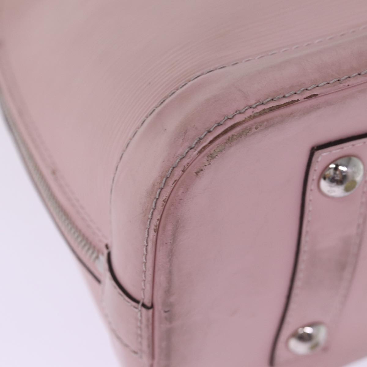 LOUIS VUITTON Epi Alma PM Hand Bag Pink M41323 LV Auth 77596
