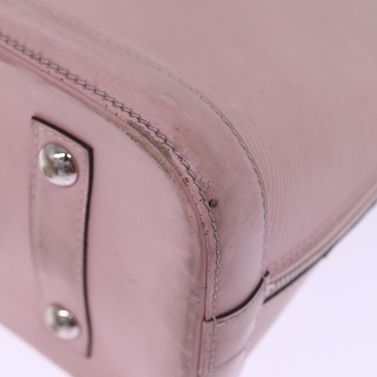 LOUIS VUITTON Epi Alma PM Hand Bag Pink M41323 LV Auth 77596