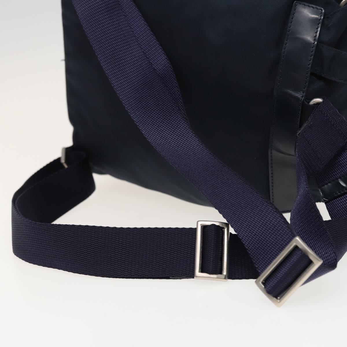 PRADA Backpack Nylon Navy Auth 77726