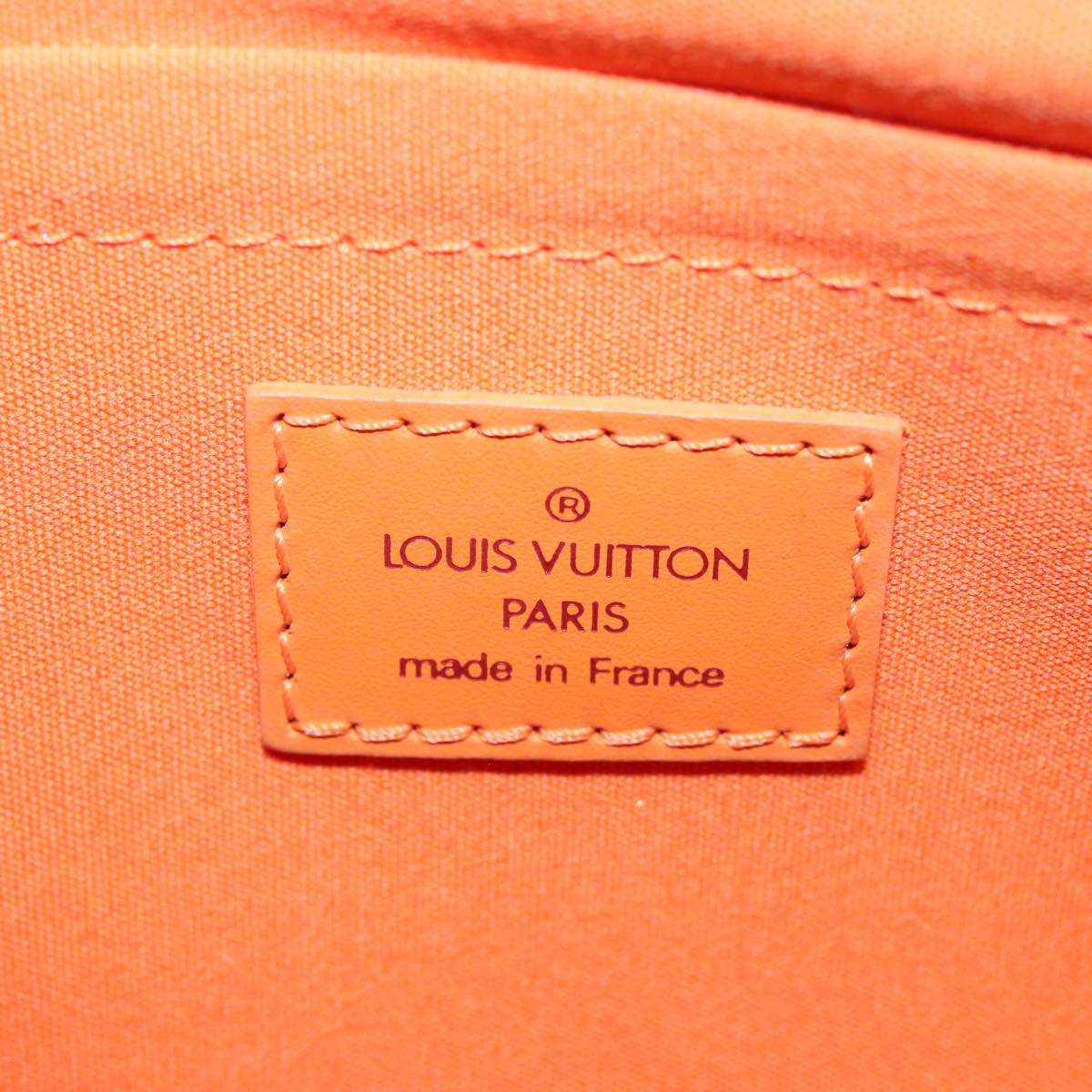LOUIS VUITTON Epi Danura GM Hand Bag Orange Mandarin M5890H LV Auth 77879V