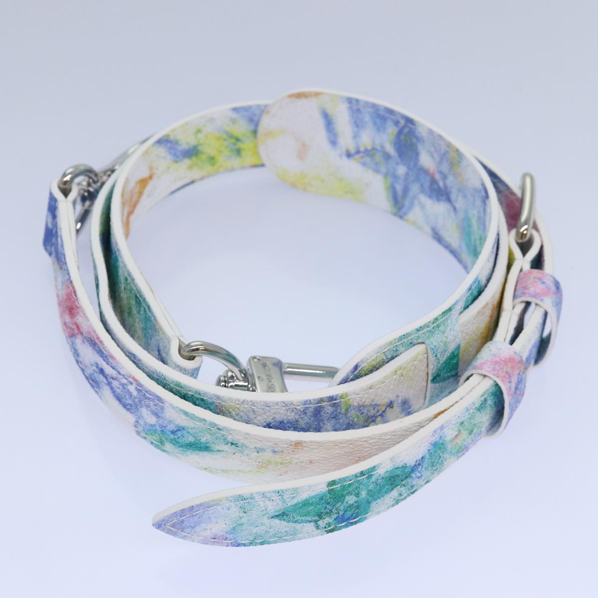 LOUIS VUITTON Monogram Pastel Keepall Bandouliere 50 Bag M57486 LV Auth 77999S