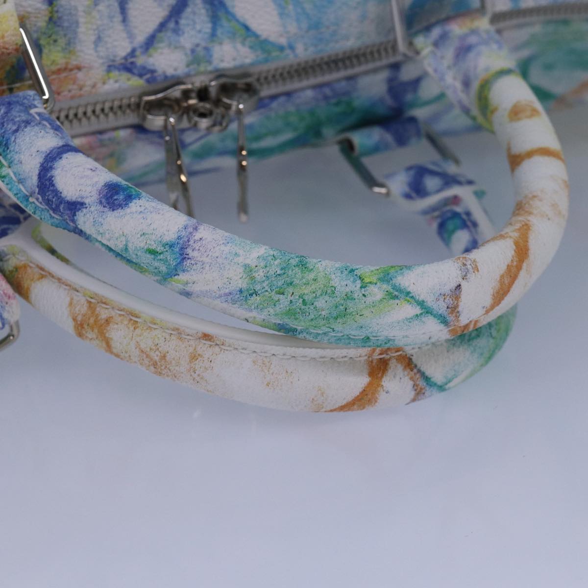 LOUIS VUITTON Monogram Pastel Keepall Bandouliere 50 Bag M57486 LV Auth 77999S