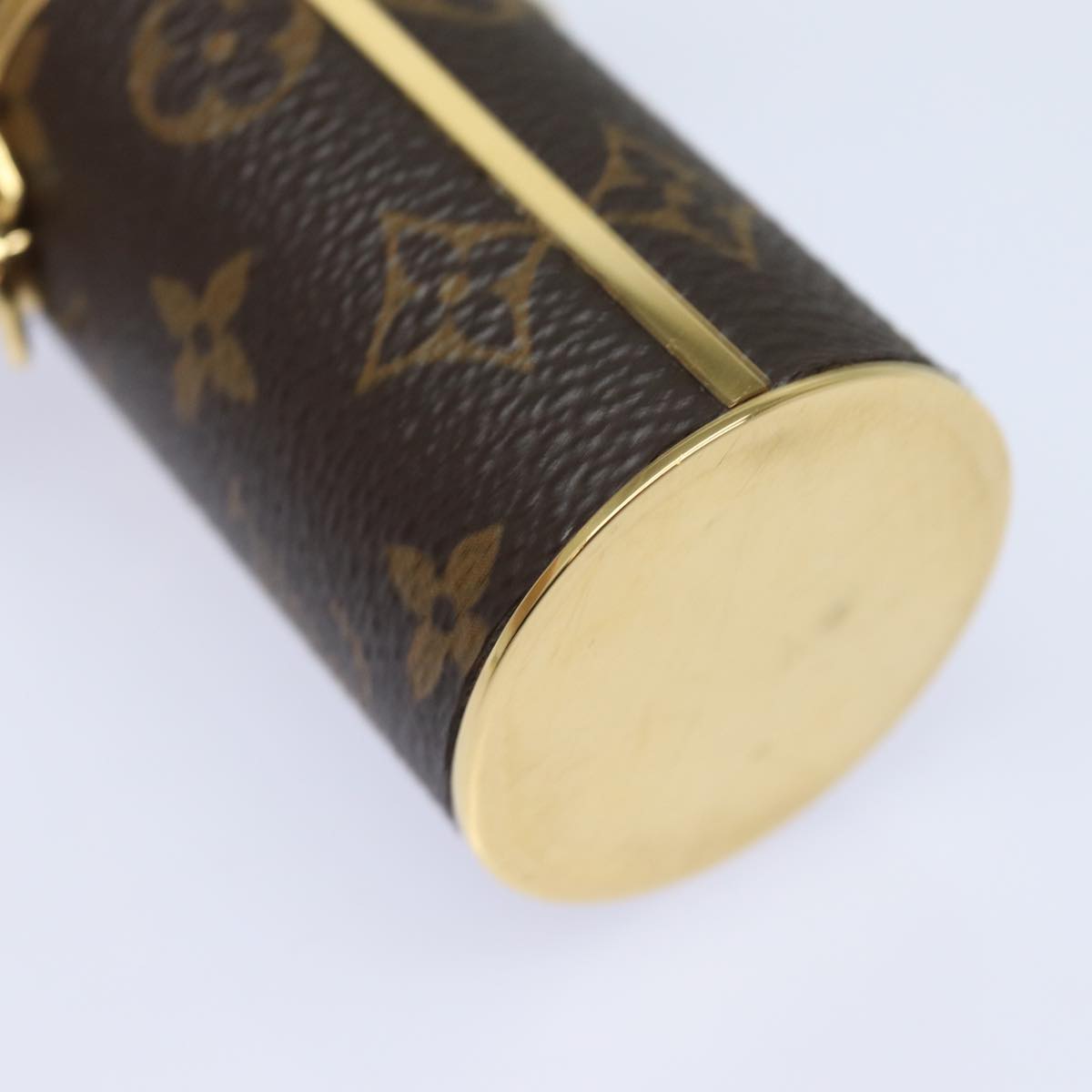 LOUIS VUITTON Monogram Lipstick Case Cosmetic Pouch MP2406 LV Auth 78001A