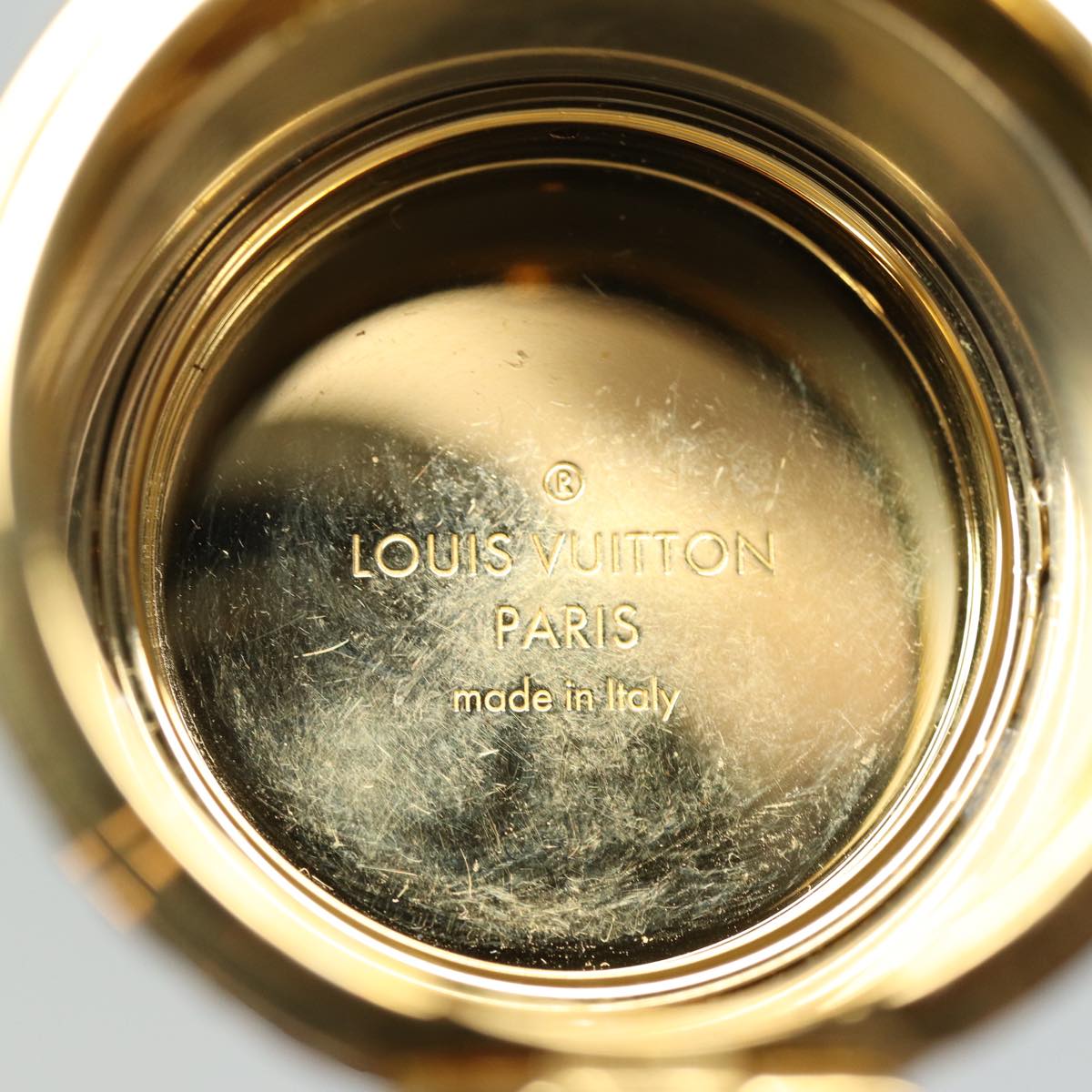 LOUIS VUITTON Monogram Lipstick Case Cosmetic Pouch MP2406 LV Auth 78001A