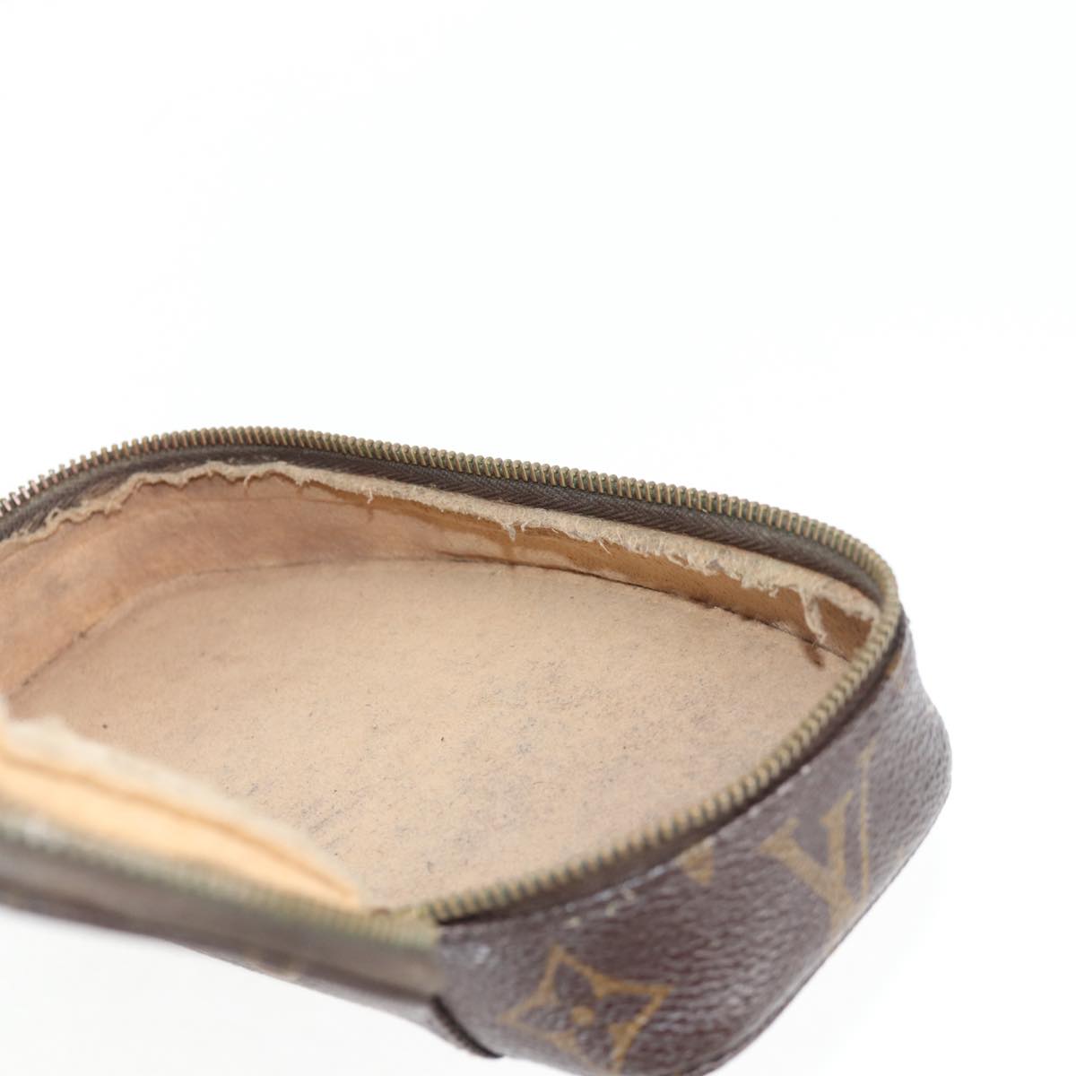 LOUIS VUITTON Monogram Poche Monte Carlo Jewelry Box M47352 LV Auth 78002