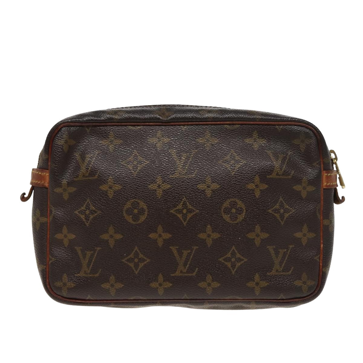 LOUIS VUITTON Monogram Compiegne 23 Clutch Bag M51847 LV Auth 78019
