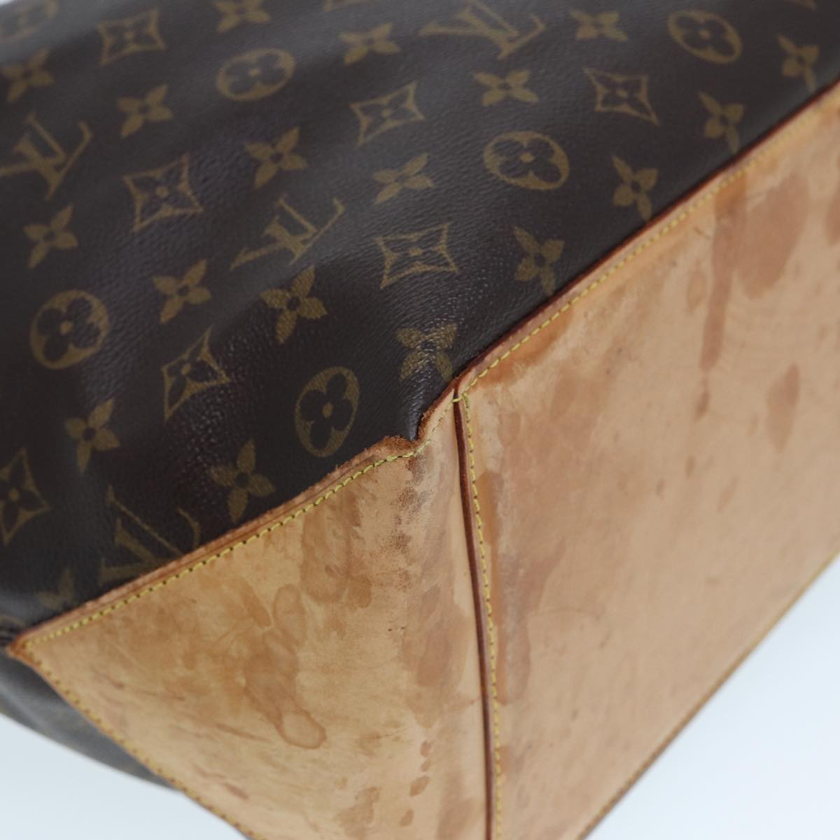 LOUIS VUITTON Monogram Cabas Alto Tote Bag M51152 LV Auth 78064