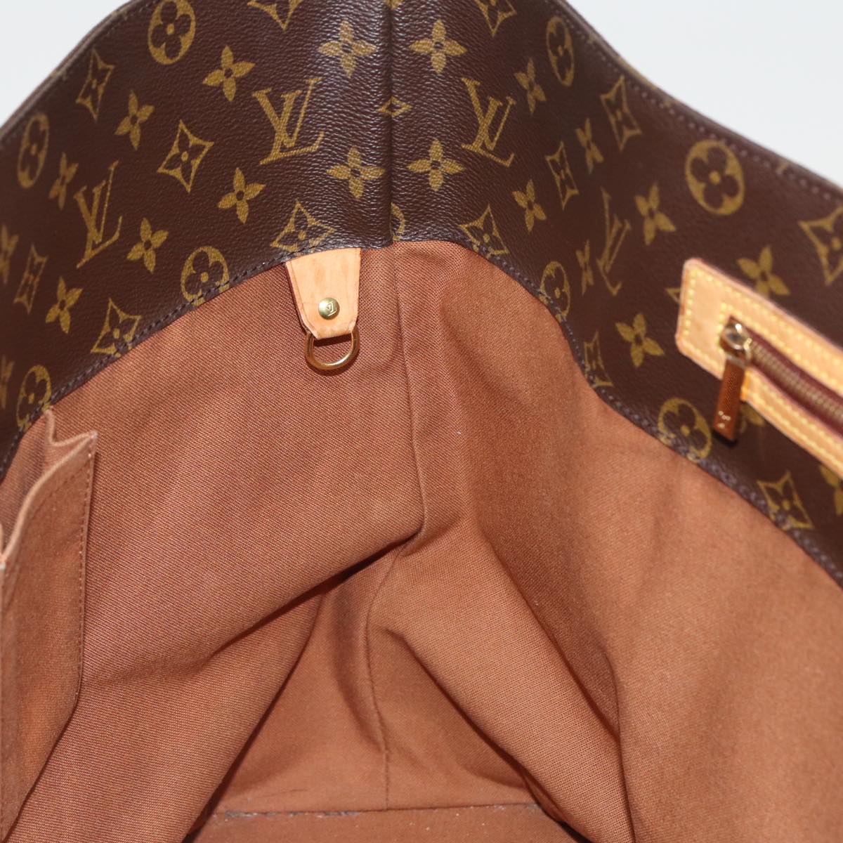 LOUIS VUITTON Monogram Cabas Alto Tote Bag M51152 LV Auth 78064