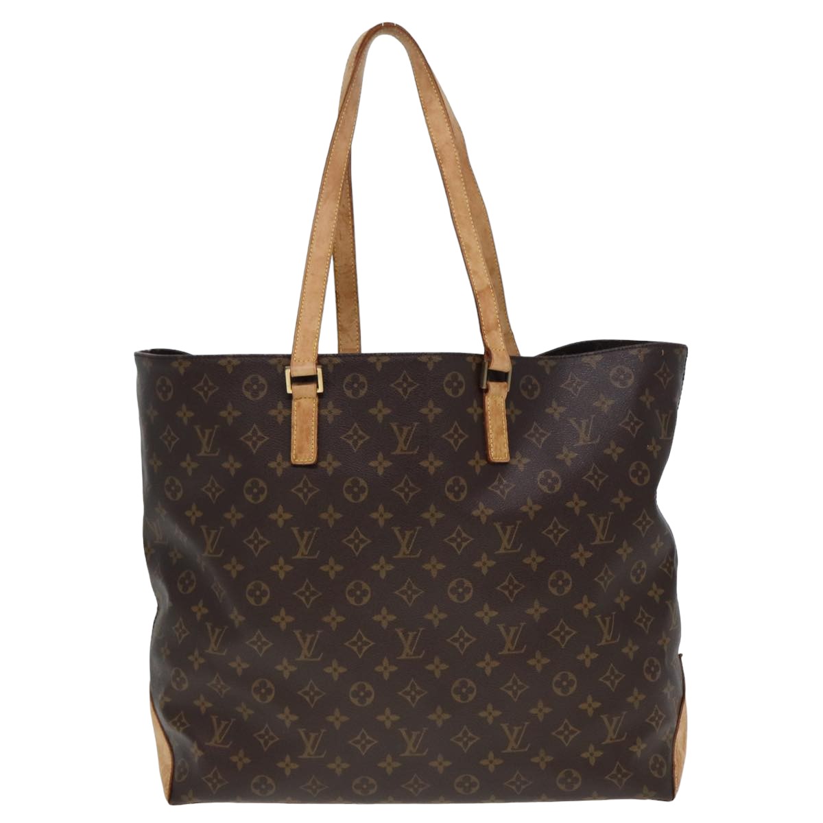 LOUIS VUITTON Monogram Cabas Alto Tote Bag M51152 LV Auth 78064