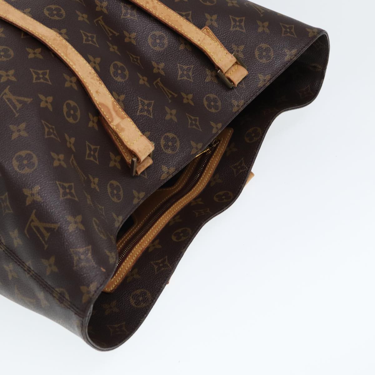 LOUIS VUITTON Monogram Cabas Alto Tote Bag M51152 LV Auth 78064