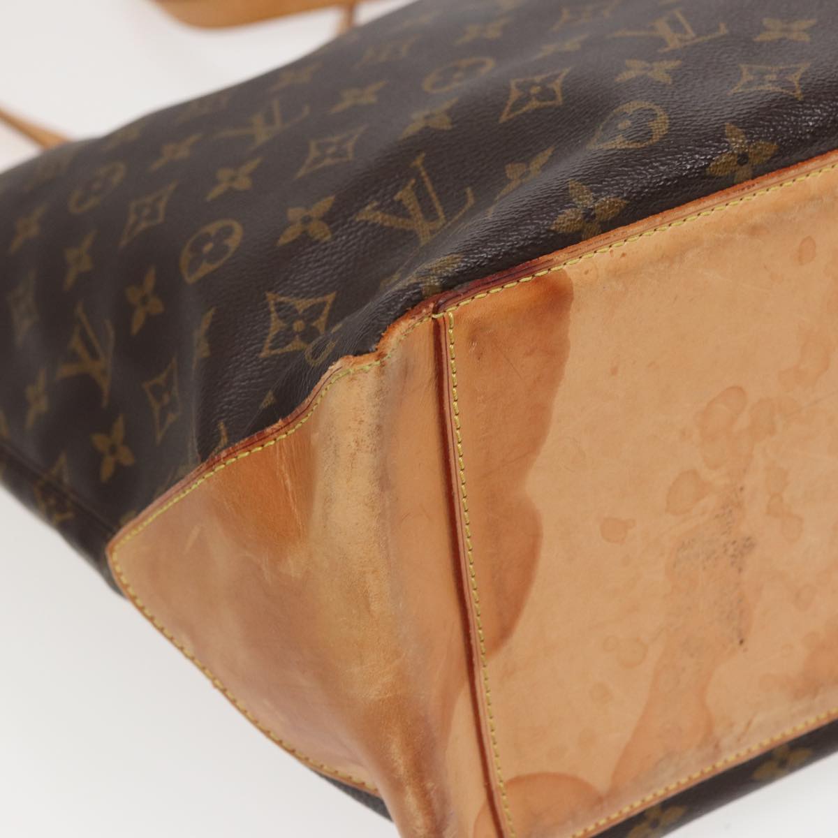 LOUIS VUITTON Monogram Cabas Alto Tote Bag M51152 LV Auth 78065