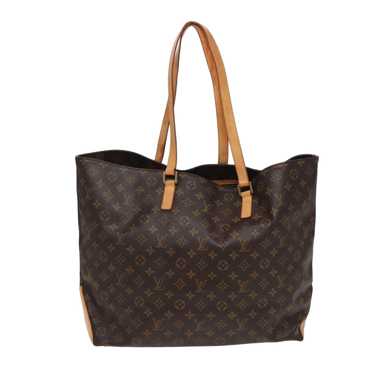 LOUIS VUITTON Monogram Cabas Alto Tote Bag M51152 LV Auth 78065