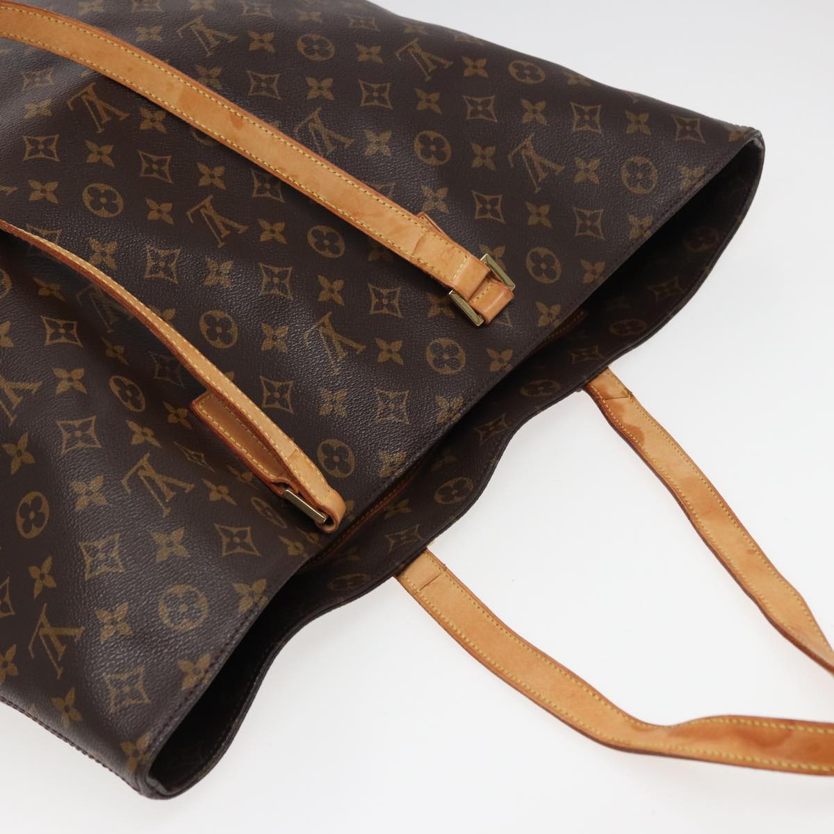 LOUIS VUITTON Monogram Cabas Alto Tote Bag M51152 LV Auth 78065